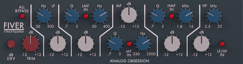 Analog Obsession FIVER V4.0 WiN&MacOS-音浪网-音乐制作系统办公资源