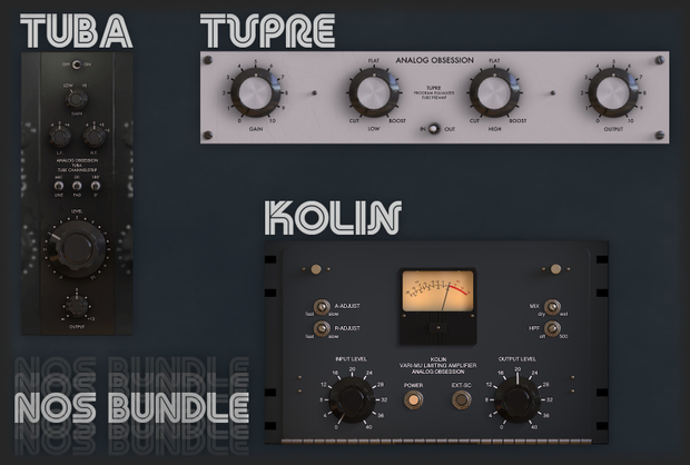 Analog Obsession NOS Bundle Tuba TuPre Kolin 2021.3 WIN-音浪网-音乐制作系统办公资源