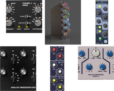 Analog Obsession Equalizer 复刻经典EQ效果器插件 Win/Mac-音浪网-音乐制作系统办公资源