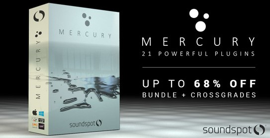 水银母带套装插件 SoundSpot Mercury Bundle Win/MacOS-音浪网-音乐制作系统办公资源