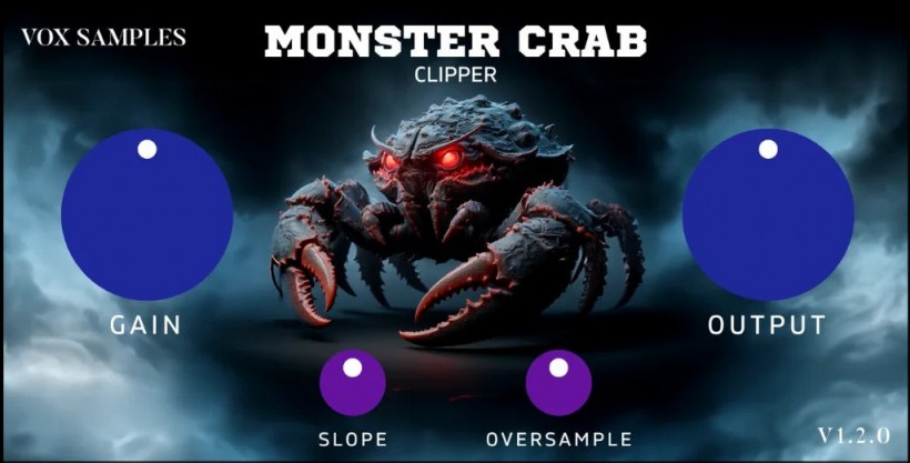 Vox Samples Monster Crab Clipper V1.2.0 WIN&MAC-音浪网-音乐制作系统办公资源