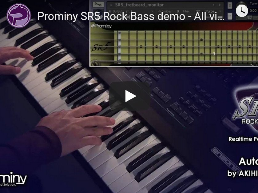 Prominy SR5 Rock Bass v1.12b 摇滚贝司 康泰克音色 Windows/MacOS-音浪网-音乐制作系统办公资源