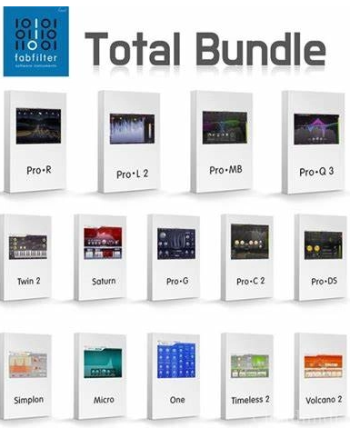 提取插件32位封装专用 FabFilter Total Bundle全家桶最新版-音浪网-音乐制作系统办公资源