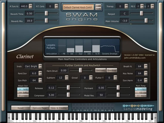 Sample Modeling The Soprano and Bass Clarinets.v1.0.3超好用的单簧管音源 Windows-音浪网-音乐制作系统办公资源