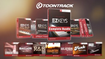 Toontrack EZkeys Complete 1.2.5自动编曲钢琴音源 Windows-音浪网-音乐制作系统办公资源