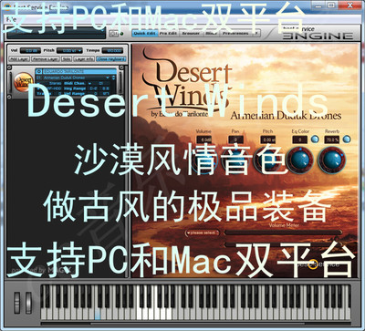 Desert.Winds 沙漠风情音色 古风编曲必备 Windows/MacOS-音浪网-音乐制作系统办公资源