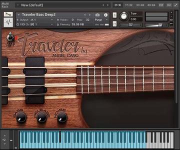 Angel Cano Traveler Bass v1.12 天使贝斯 康泰克音色 Windows/MacOS-音浪网-音乐制作系统办公资源