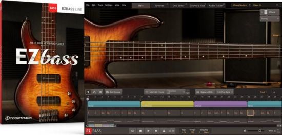 EZ贝斯Toontrack EZbass v1.0.5 Full Windows-音浪网-音乐制作系统办公资源