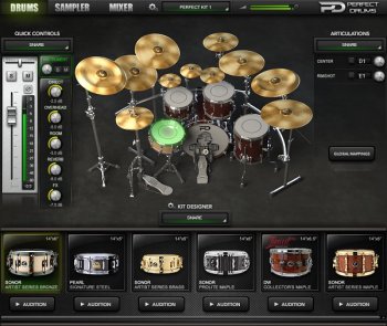 Naughty Seal Audio Perfect Drums Factory Library v1.5.0完美鼓音源 Windows/MacOS-音浪网-音乐制作系统办公资源