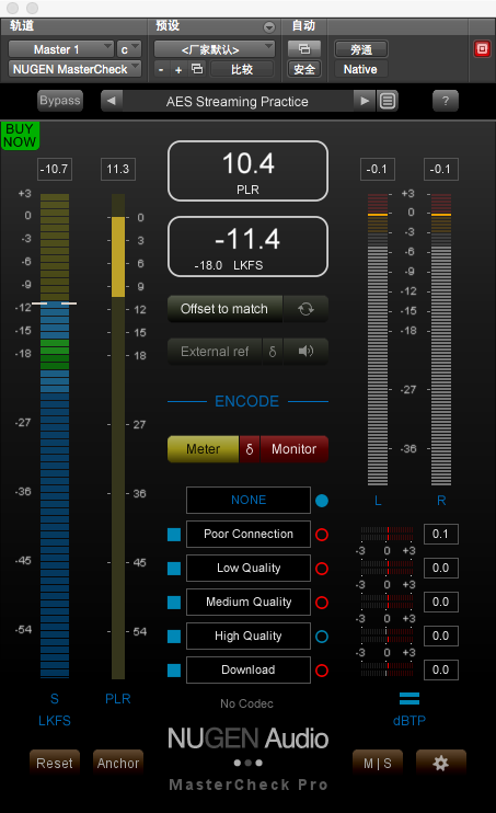 NuGen Audio MasterCheck Pro v1.4母带电平响度表 Win/MacOS-音浪网-音乐制作系统办公资源