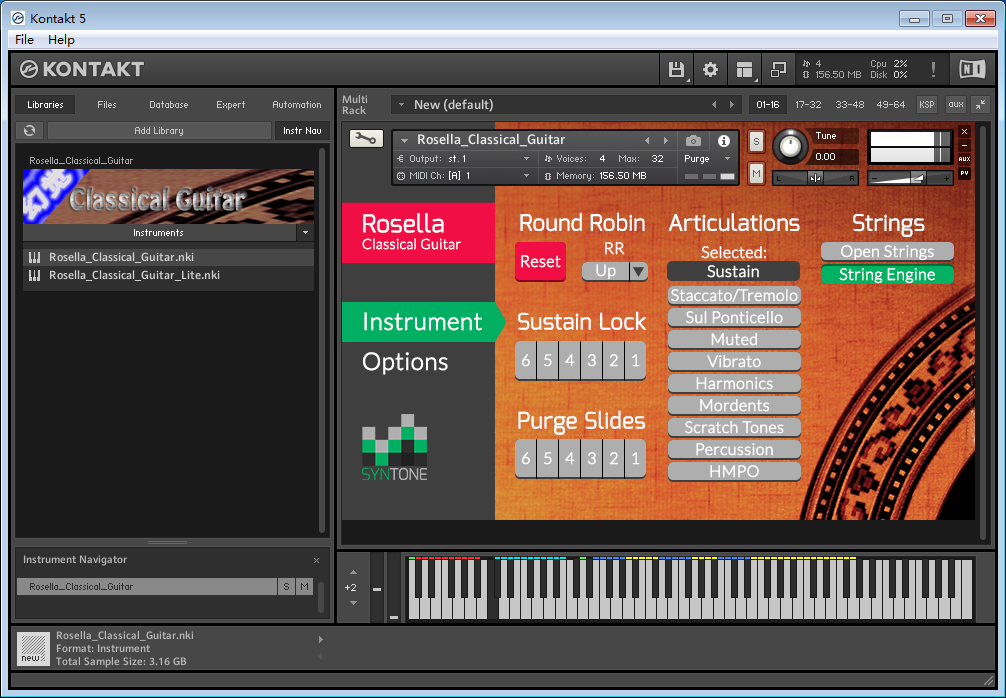 喷火古典吉他音源插件Syntone Rosella Classical Guitar 康泰克音色 Windows/MacOS-音浪网-音乐制作系统办公资源