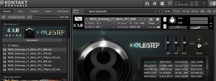 8Dio Dubstep V1舞曲专用音源loop电子音乐合成器 Windows/MacOS 康泰克音色-音浪网-音乐制作系统办公资源