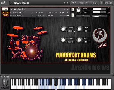 Purrrfect Drums 原声套鼓音色 Windows/MacOS 康泰克音色-音浪网-音乐制作系统办公资源