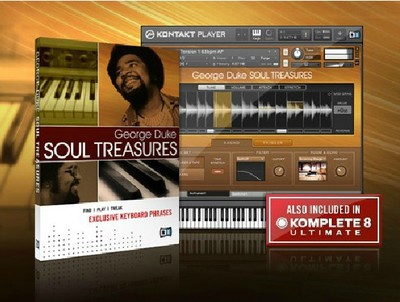 George Duke Soul Treasures 电子合成Loop音色 Windows/MacOS 康泰克音色-音浪网-音乐制作系统办公资源