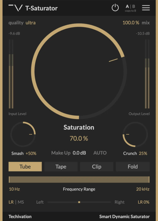 Techivation T-Saturator V1.0.0 WIN&MAC-音浪网-音乐制作系统办公资源