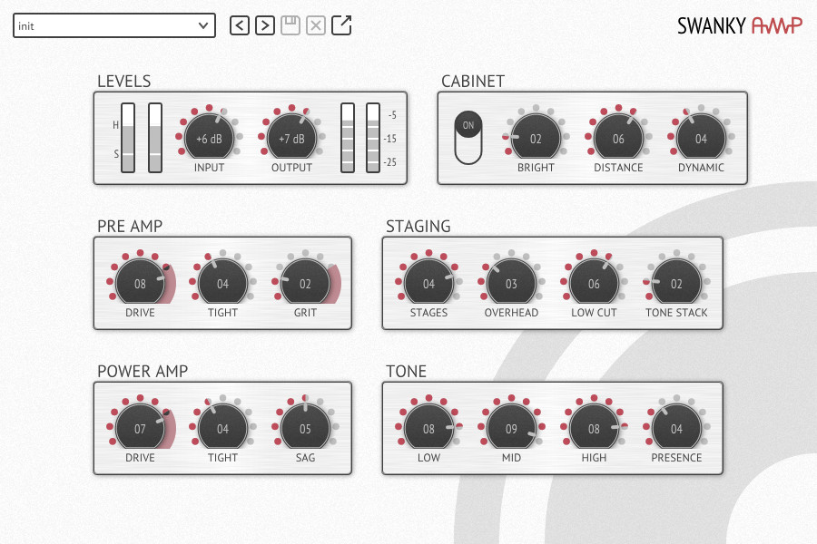 电子管吉他放大器 Swanky Amp WiN/MacOS-音浪网-音乐制作系统办公资源