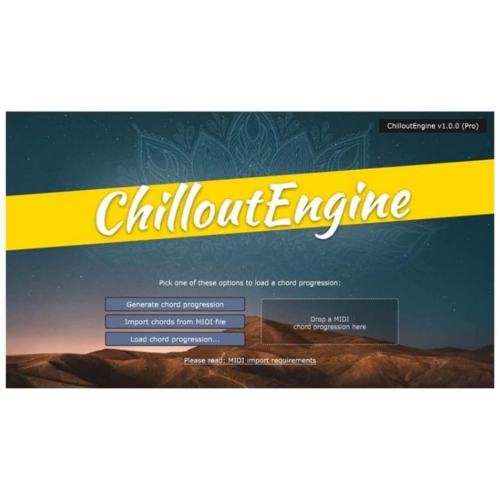 智能MIDI和弦旋律插件 FeelYourSound Chillout Engine Pro v1.1.0 WiN & macOS-音浪网-音乐制作系统办公资源