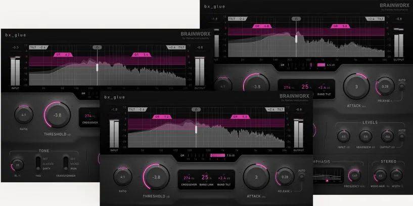 Plugin Alliance Brainworx Bx glue V1.0.1 WIN R2R-音浪网-音乐制作系统办公资源