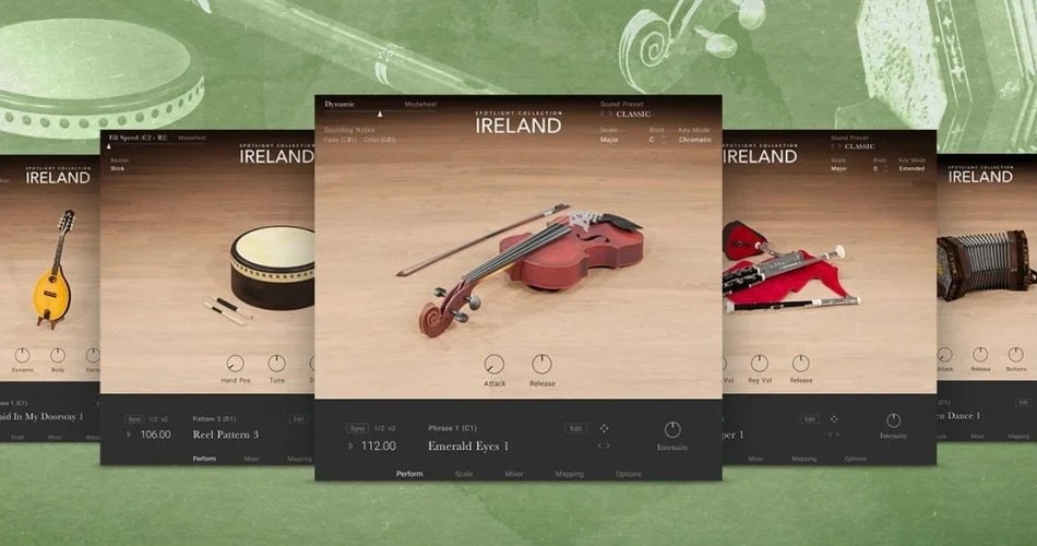 爱尔兰民族乐器合集 Native Instruments Spotlight Collection Ireland v1.0.2 KONTAKT-音浪网-音乐制作系统办公资源