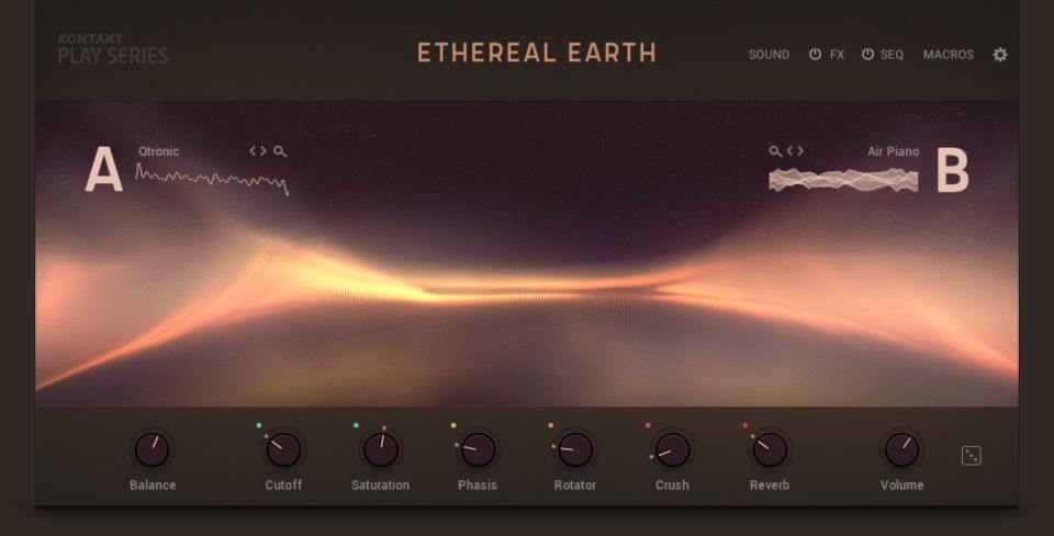 Play Series系列之创意氛围音源 Native Instruments Ethereal Earth v2.1.1 KONTAKT-音浪网-音乐制作系统办公资源