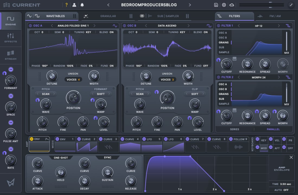 终极智能多引擎合成器 Minimal Audio Current v1.1.3r11 MAC U2B-音浪网-音乐制作系统办公资源