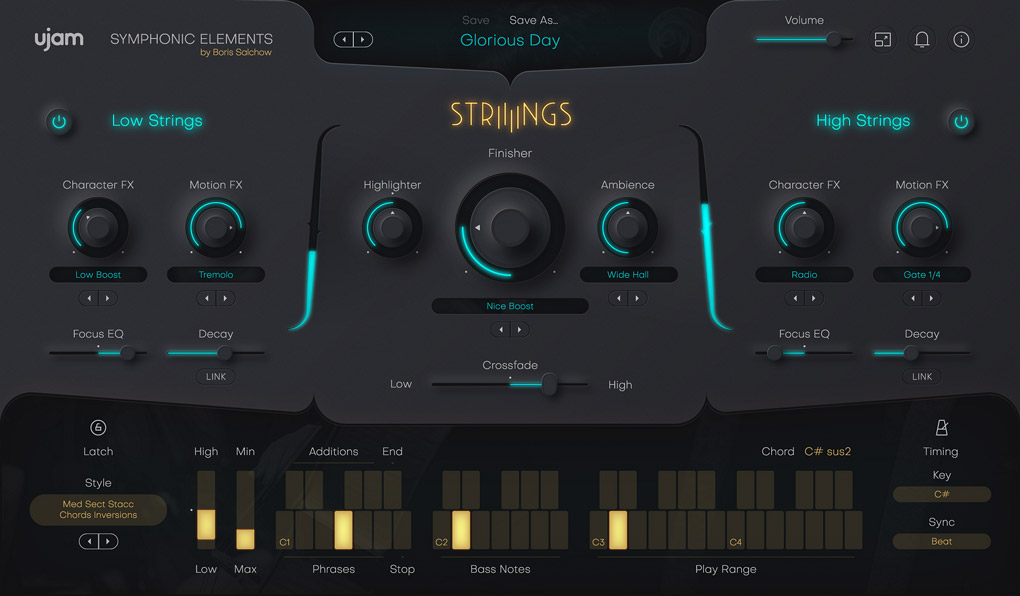 自动史诗级弦乐 UJAM Symphonic Elements STRIIIINGS v1.2.0 WIN&MAC（原生支持M芯片）-音浪网-音乐制作系统办公资源