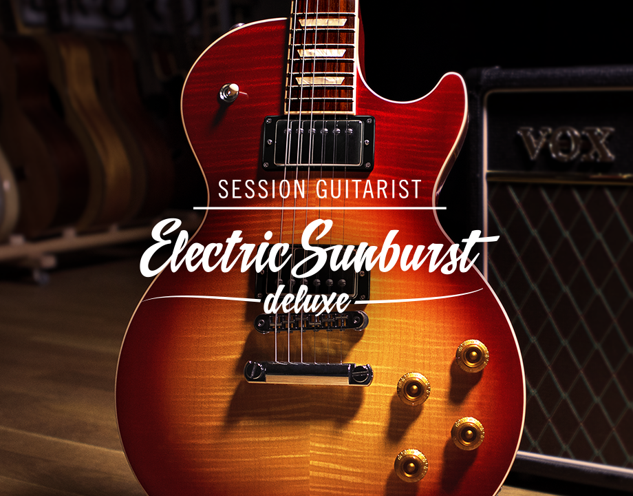 节奏电吉他音色库扩展升级 Native Instruments Session Guitarist Electric Sunburst Deluxe v1.1.0 KONTAKT-音浪网-音乐制作系统办公资源