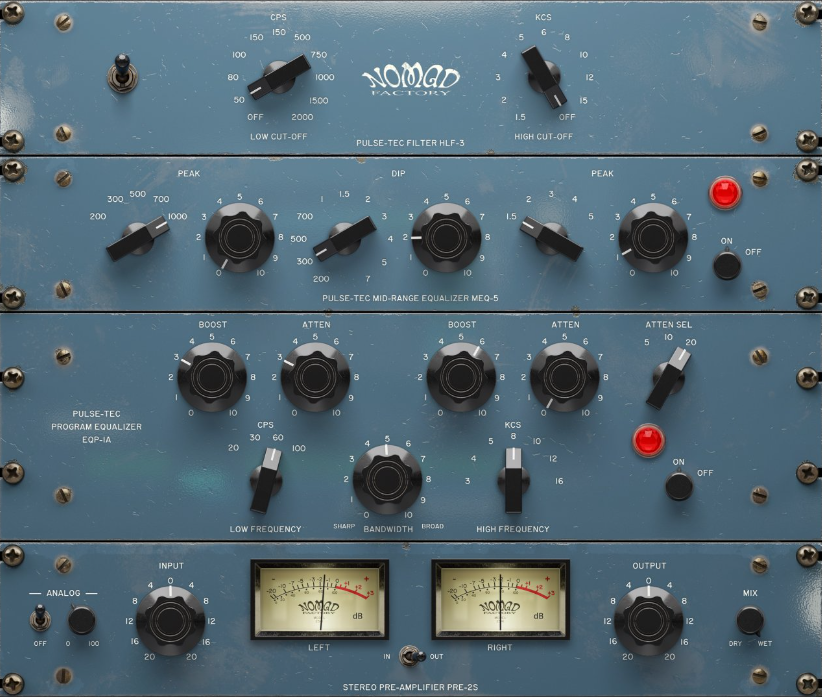 硬件模拟插件 EQ Nomad Factory – Retro EQs Bundle v2.1 WIN-音浪网-音乐制作系统办公资源