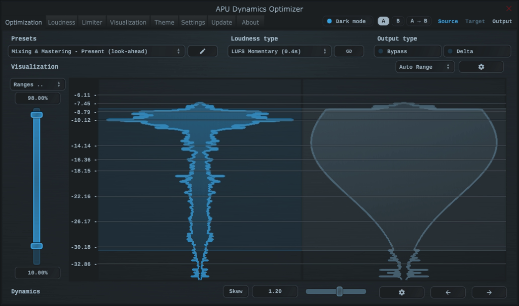 响度工具现代音量度量的动态优化器APU Dynamics Optimizer 2.8.3 WIN-音浪网-音乐制作系统办公资源