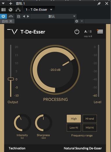 一键安装版插件 Desser Techivation齿音去除 WIN-音浪网-音乐制作系统办公资源