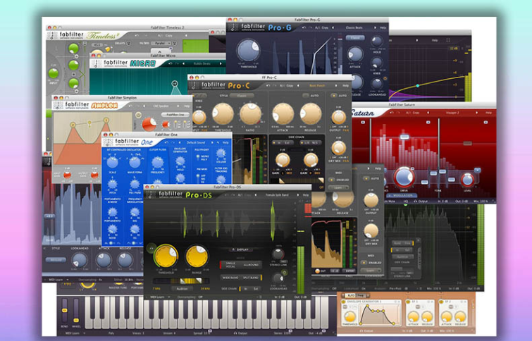 一键安装版插件 FabFilter Total Bundle肥波套装 WIN-音浪网-音乐制作系统办公资源