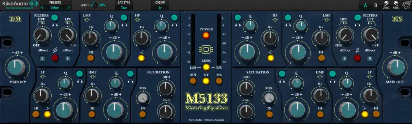 超级母带总线均衡插件效果器 Kiive Audio M5133 Mastering Equalizer v1.0.0 WiN-音浪网-音乐制作系统办公资源