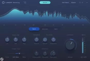 LANDR Mastering Plugin Pro v1.1.22-R2R WIN-音浪网-音乐制作系统办公资源