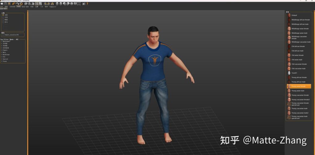 图片[2]-MakeHuman 1.3.0 3D人物建模设计-音浪网-音乐制作系统办公资源