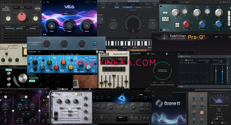 音浪网独家制作 2025最新调试混音插件包64位VST3 600个一键安装效果器合集12G WIN 支持定制-音浪网-音乐制作系统办公资源