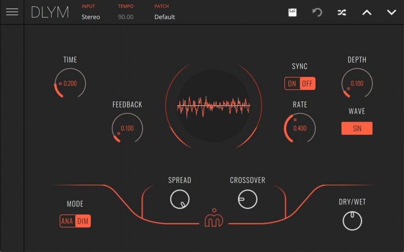 延迟调制器插件 Imaginando DLYM v2.2.0 U2B MAC-音浪网-音乐制作系统办公资源