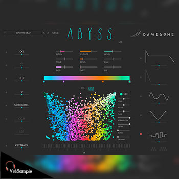 Tracktion Dawesome Abyss 1.3.2 视觉化音色合成器插件-音浪网-音乐制作系统办公资源