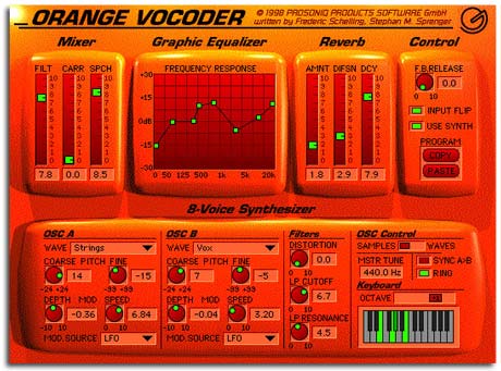 OrangeVocoder  3.3.6 dll Win/Mac-音浪网-音乐制作系统办公资源